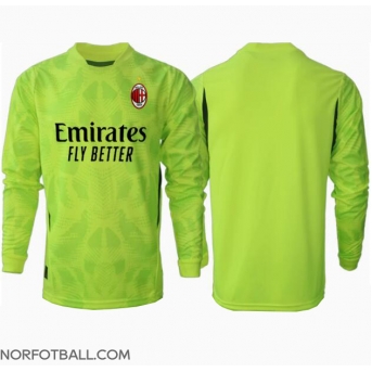 Billige Fotballdrakt AC Milan Keeper Replika Tredjedrakt 2024-25 Langermet